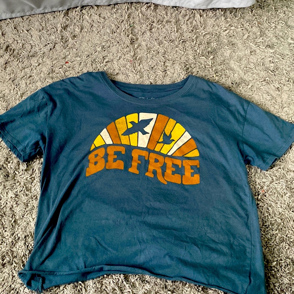 Blue Graphic Tee